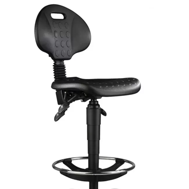 Scaune profesionale PU ASYN BC cu suport picioare ventuze