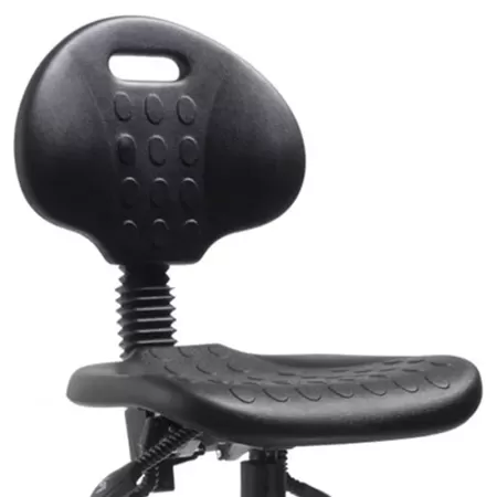 Scaune profesionale PU ASYN cu bază cromată