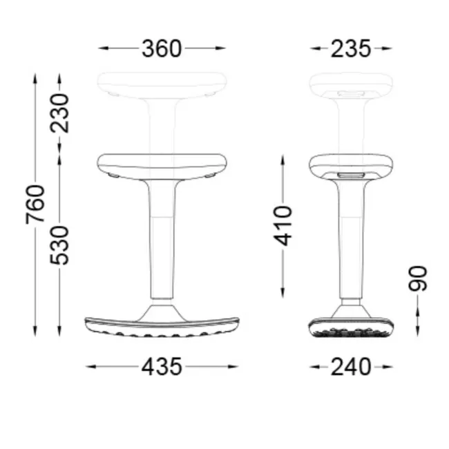 Scaune profesionale active Leo Tech
