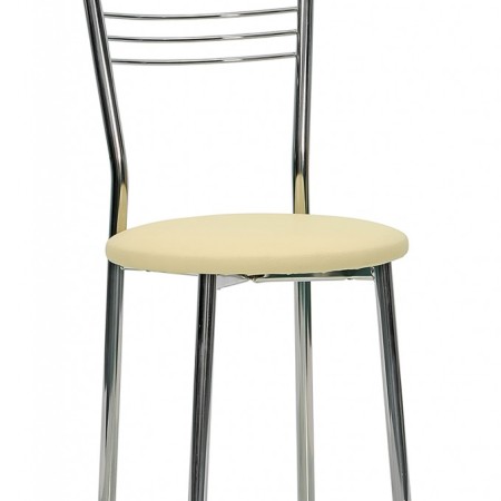 Scaune de bucătărie pe cadru cromat Markos