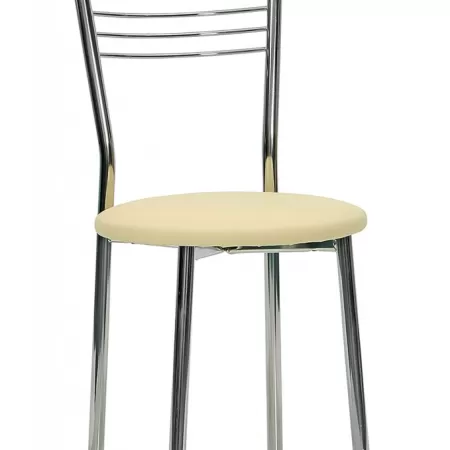 Scaune de bucătărie pe cadru cromat Markos
