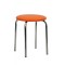Taburet de bucatarie cromat Ulise