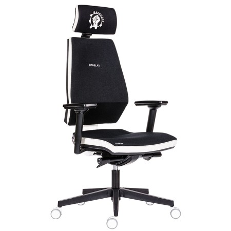 Scaun de gaming 42 Black and White Scaun de gaming 42 Black and White