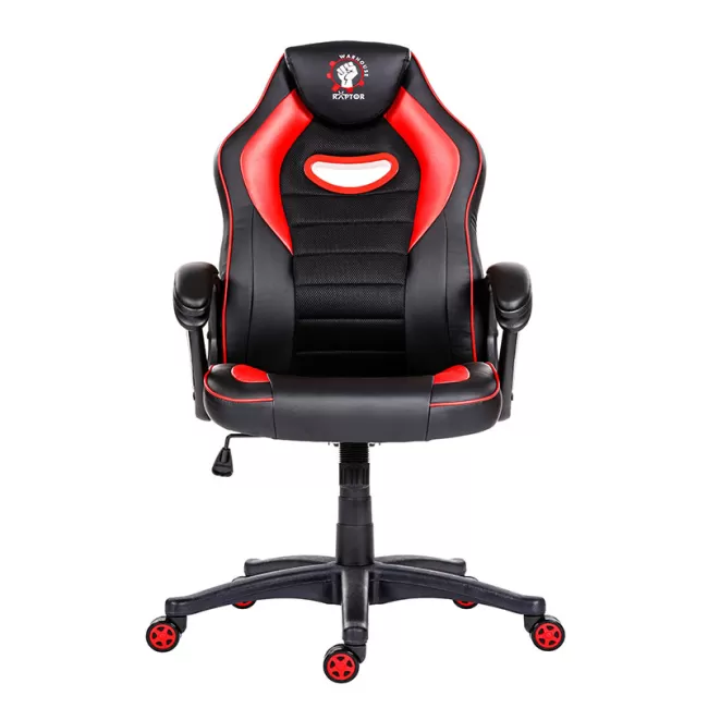 Scaun de gaming si birou confortabil din piele-Raptor Black and Red