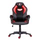 Scaun de gaming si birou confortabil din piele-Raptor Black and Red