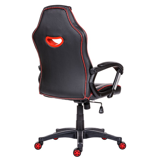 Scaun de gaming si birou confortabil din piele-Raptor Black and Red