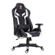 Scaun de gaming Venom Black and White