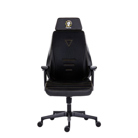 Scaun de gaming si birou construcție robusta, Vertex negru Scaun de gaming si birou construcție robusta, Vertex negru