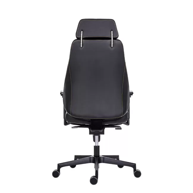 Scaun de gaming si birou constructie robusta, Vertex negru