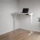 Birou electric, alb, înălțime reglabilă, Office 990