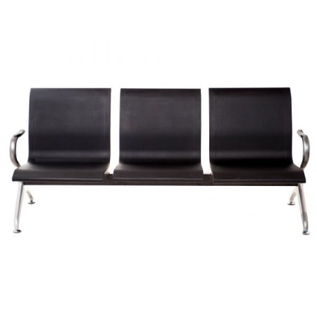 Bancă metalică pentru așteptare cu 3 locuri Bancă metalică pentru așteptare cu 3 locuri