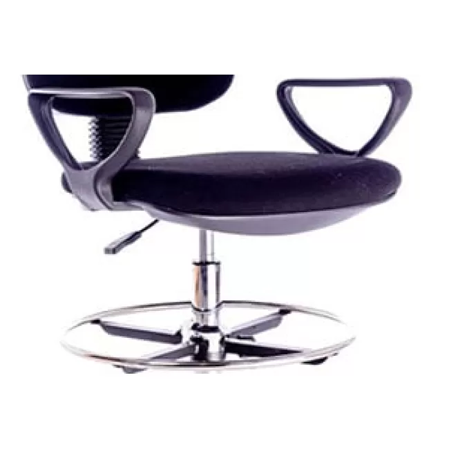 Scaun profesional pentru laborator cu suport pentru picioare