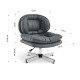 Scaun premium de relaxare fără brațe, șezut lat de 60 cm, model 004