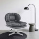 Scaun premium de relaxare fără brațe, șezut lat de 60 cm, model 004