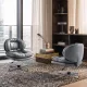 Scaun premium de relaxare fără brațe, șezut lat de 60 cm, model 004