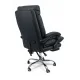 Scaun birou ergonomic 013 cu suport pentru picioare retractabil și piele ecologică premium