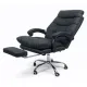 Scaun birou ergonomic 013 cu suport pentru picioare retractabil și piele ecologică premium