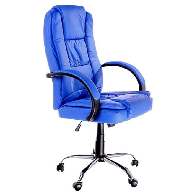 Scaun pentru birou confortabil albastru