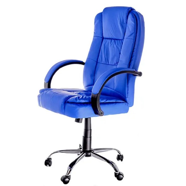 Scaun pentru birou confortabil albastru