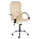 Scaun pentru birou confortabil crem