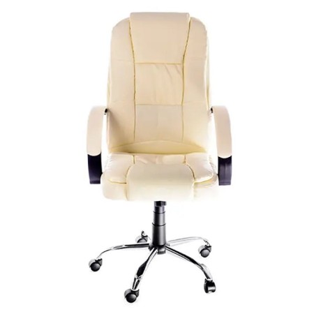 Scaun pentru birou confortabil crem Scaun pentru birou confortabil crem