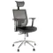 Scaun pentru birou negru cu gri-383