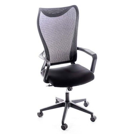 Scaun de birou tapițat cu material textil și mesh 500AH Scaun de birou tapițat cu material textil și mesh 500AH