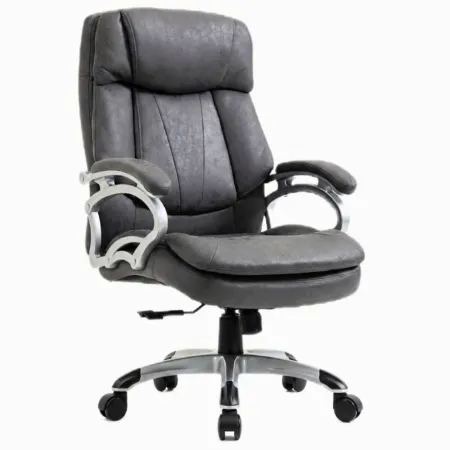 Scaun de birou tapițerie din stofă culoarea gri model 553