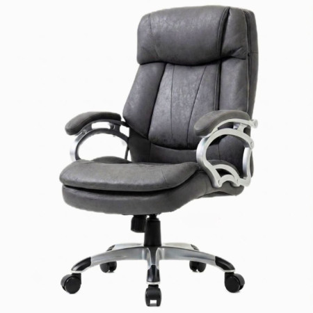 Scaun de birou tapițerie din stofă culoarea gri model 553