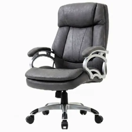 Scaun de birou tapițerie din stofă culoarea gri model 553