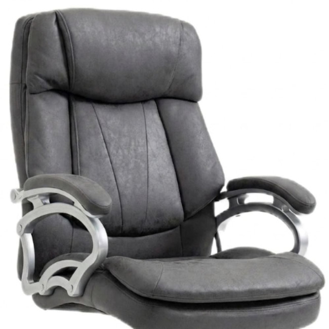 Scaun de birou tapițerie din stofă culoarea gri model 553