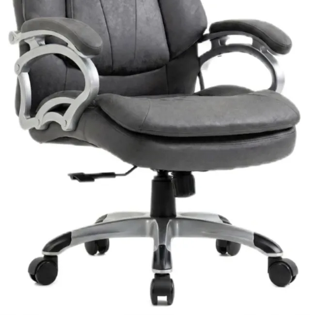 Scaun de birou tapițerie din stofă culoarea gri model 553