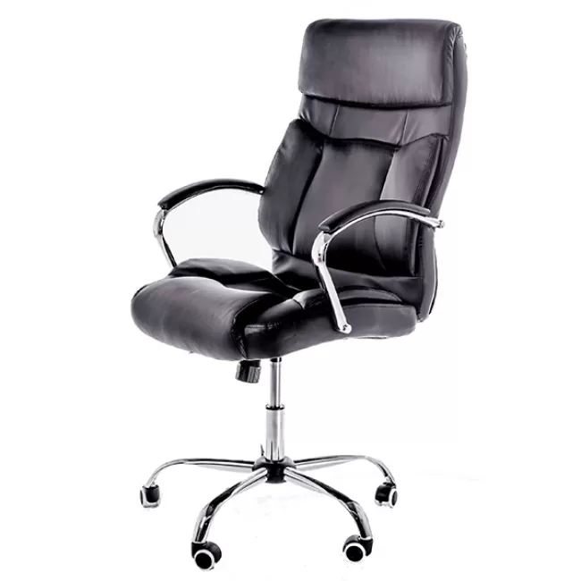 Scaun pentru birou tapițat cu piele ecologică