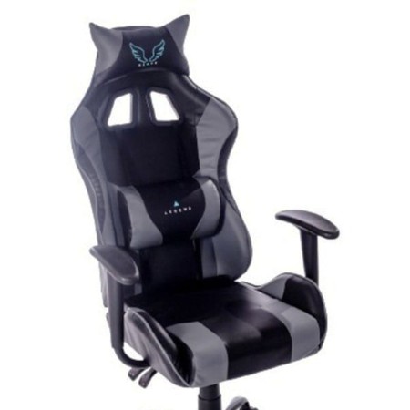 Scaun de gaming șezut și spătar tapițate cu piele ecologică Scaun de gaming șezut și spătar tapițate cu piele ecologică
