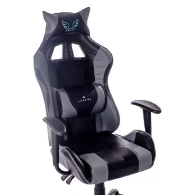 Scaun de gaming șezut și spătar tapițate cu piele ecologică 69