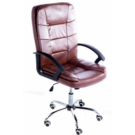 Scaun de birou tapitat cu piele ecologica-736 Scaun de birou tapitat cu piele ecologica-736