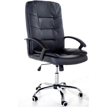 Scaun de birou tapitat cu piele ecologica-736 Scaun de birou tapitat cu piele ecologica-736