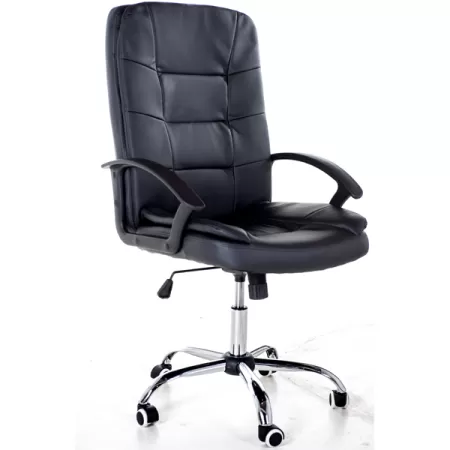 Scaun de birou tapitat cu piele ecologica-736