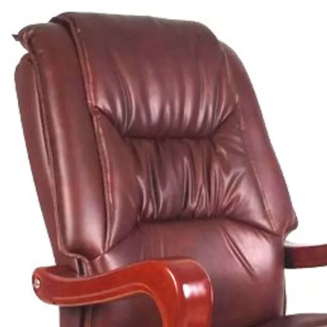 Scaun directorial ergonomic maro/negru 8862