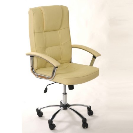 Scaun de birou din piele naturală 8983