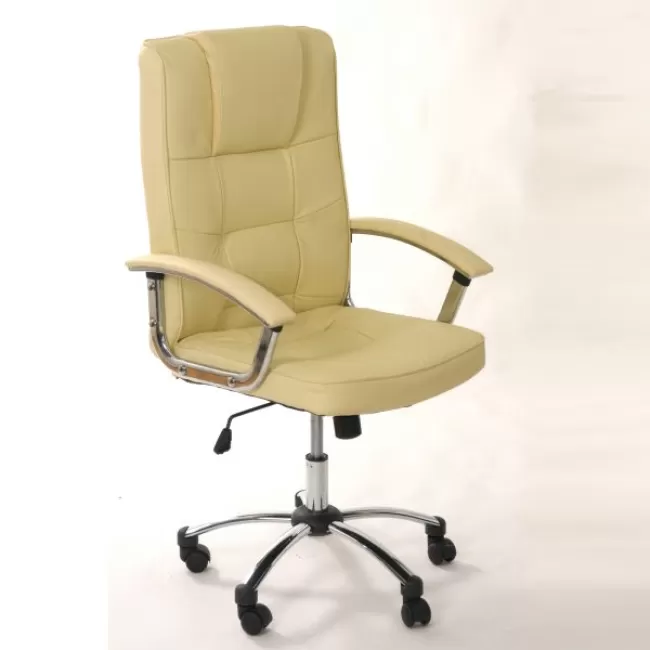 Scaun de birou din piele naturală 8983