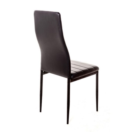 Scaun de bucatarie fix tapitat cu piele ecologica Scaun de bucatarie fix tapitat cu piele ecologica