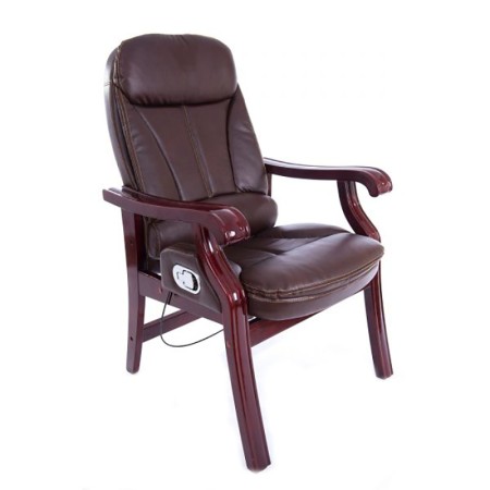 Fotoliu vizitator ultra ergonomic executat cu fata din piele ecologica Fotoliu vizitator ultra ergonomic executat cu fata din piele ecologica