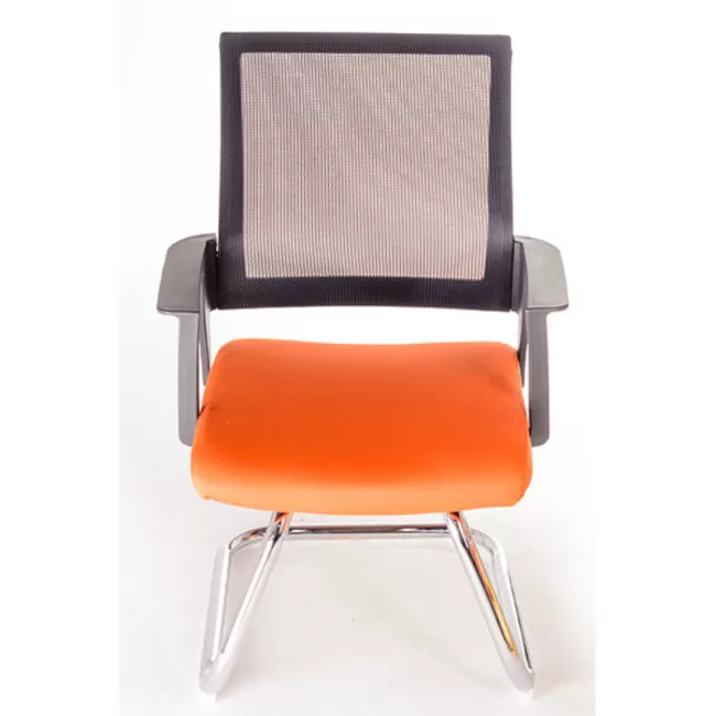 Scaun vizitatori tapitat cu textil-558V