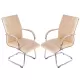 Scaun vizitator modern si elegant 806 crem