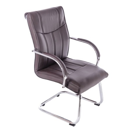 Scaun vizitator modern si elegant 806 maro Scaun vizitator modern si elegant 806 maro