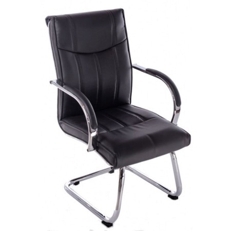 Scaun vizitator modern si elegant 806 negru Scaun vizitator modern si elegant 806 negru