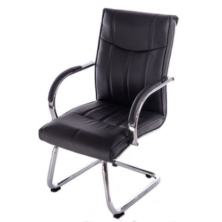 Scaun vizitator modern si elegant 806 negru Scaun vizitator modern si elegant 806 negru