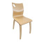 Scaun din lemn model 950 – design premium scandinav, spătar curbat