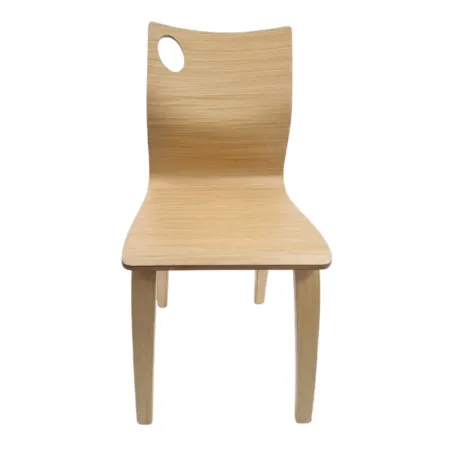 Scaun din lemn model 950 – design premium scandinav, spătar curbat